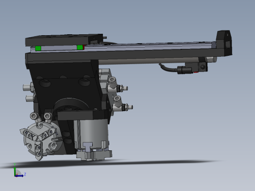 旋转双头取料机构sw18