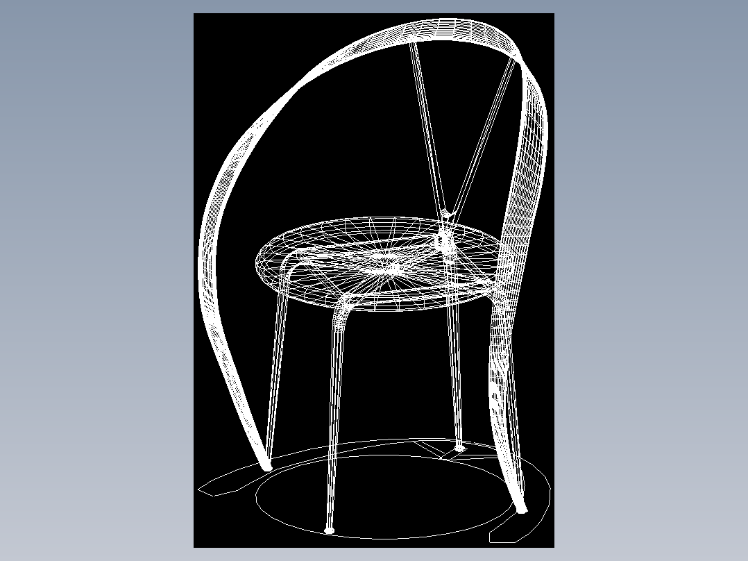 室内家具和灯具等的模型十四-K-C10