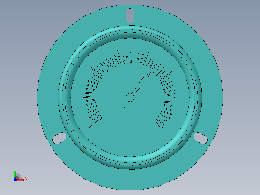 气压表5KG前视图