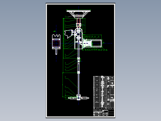 汽车电动助力转向系统(EPS)的设计----CAD
