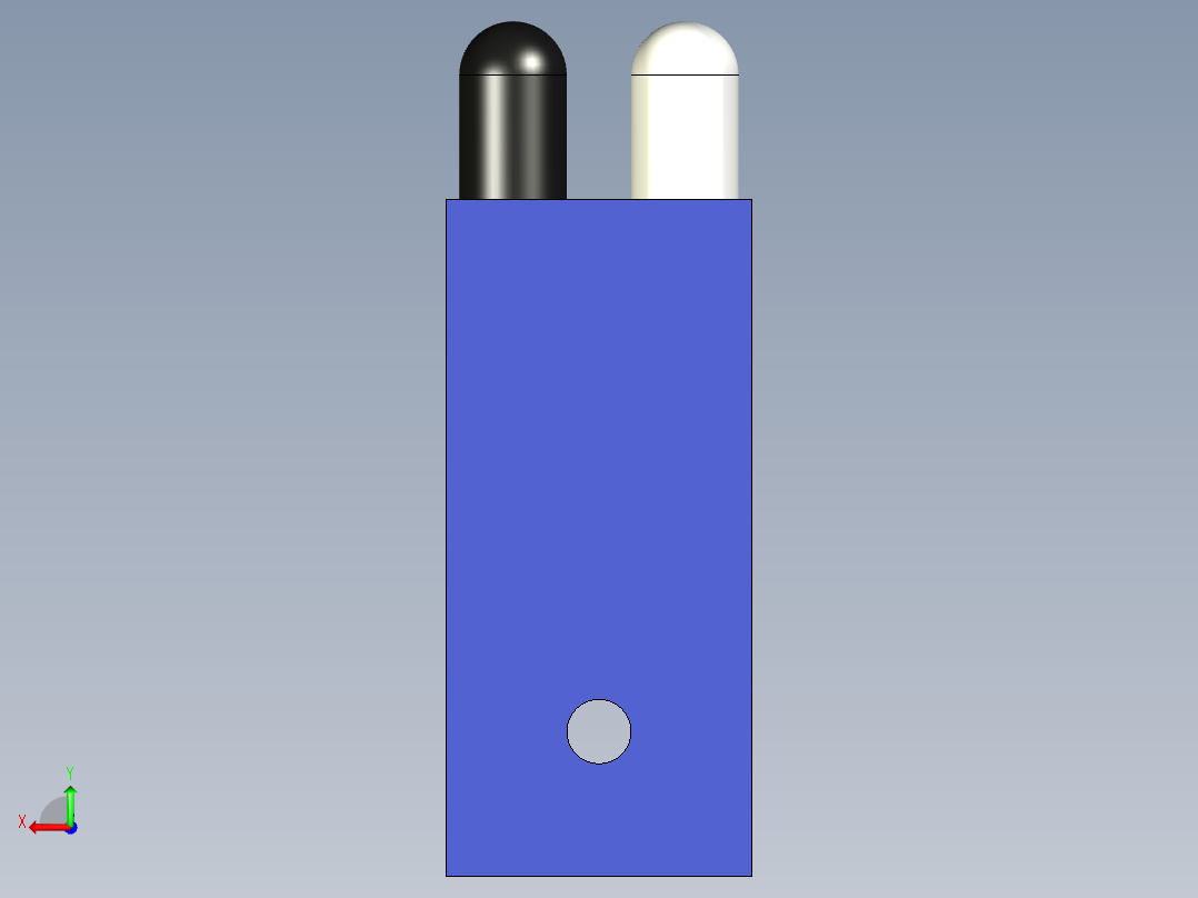 HW-201 IR红外避障传感器后视图