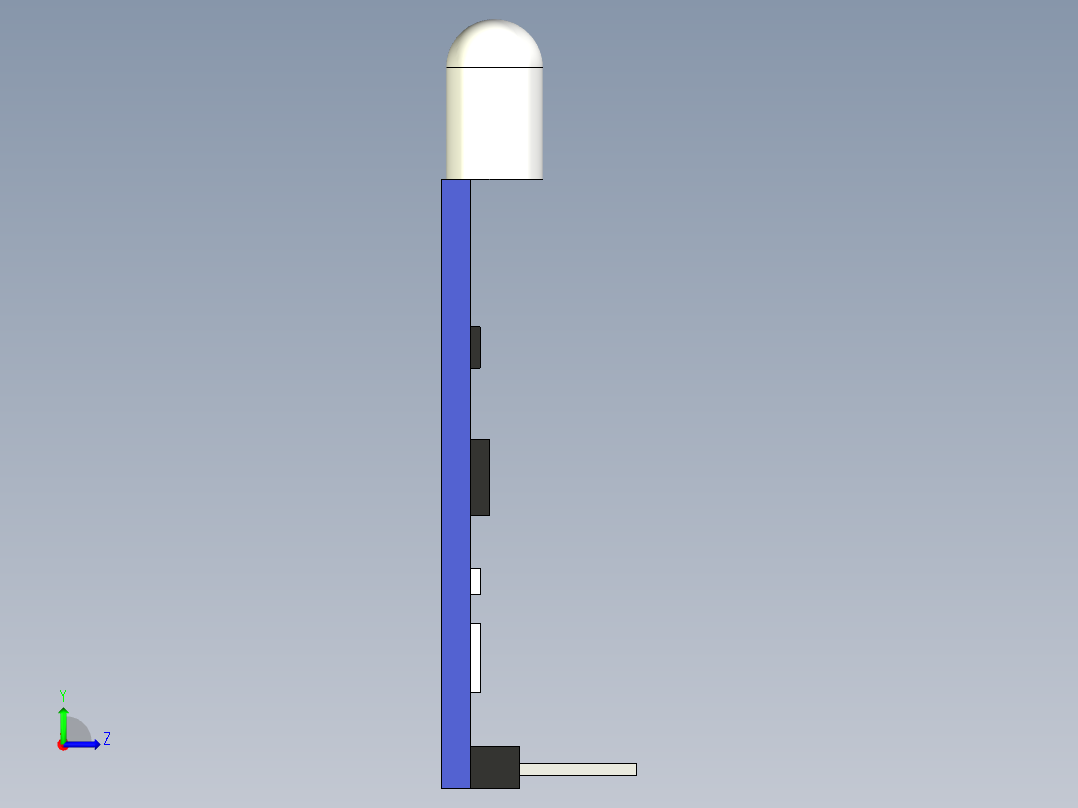 HW-201 IR红外避障传感器左视图