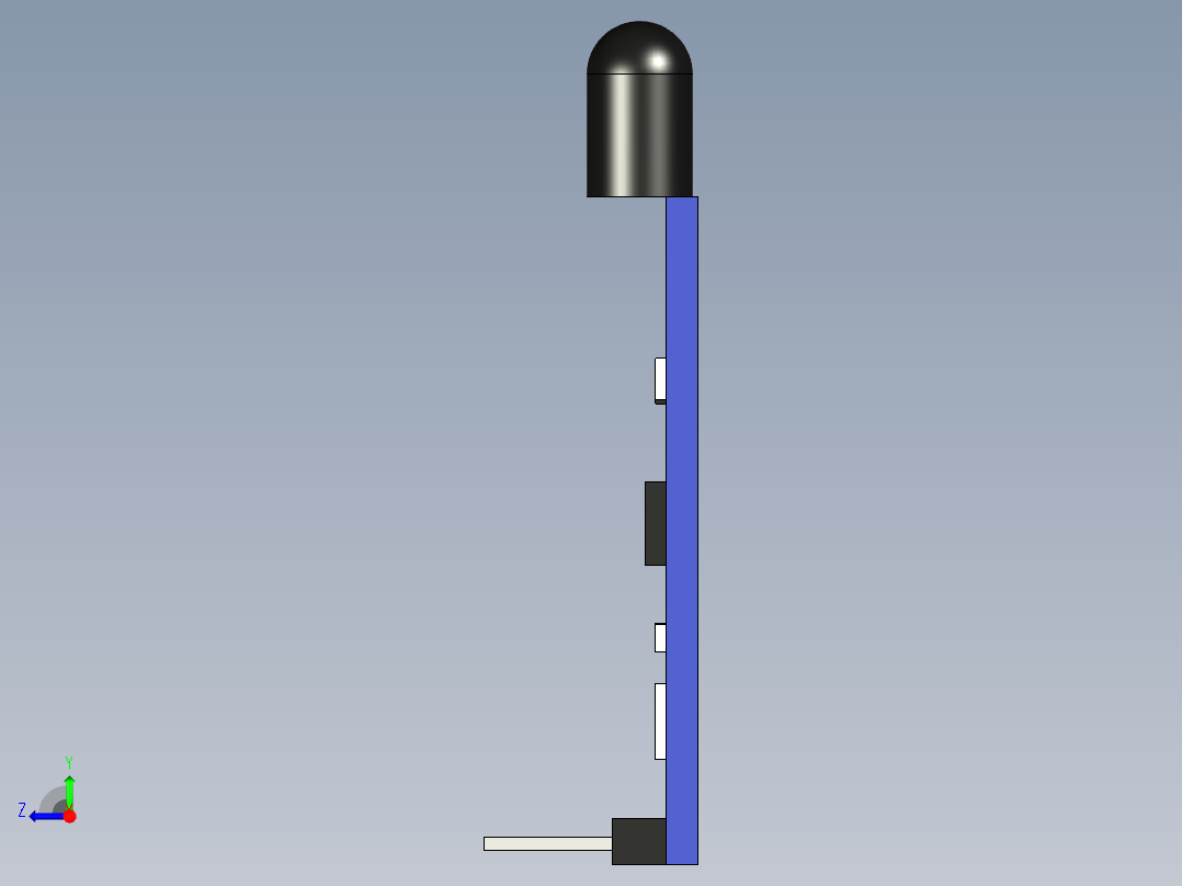 HW-201 IR红外避障传感器右视图