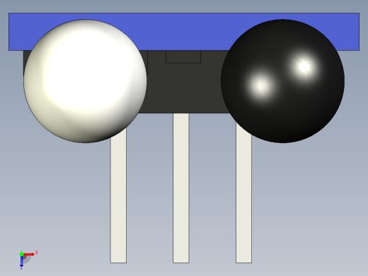 HW-201 IR红外避障传感器俯视缩略图