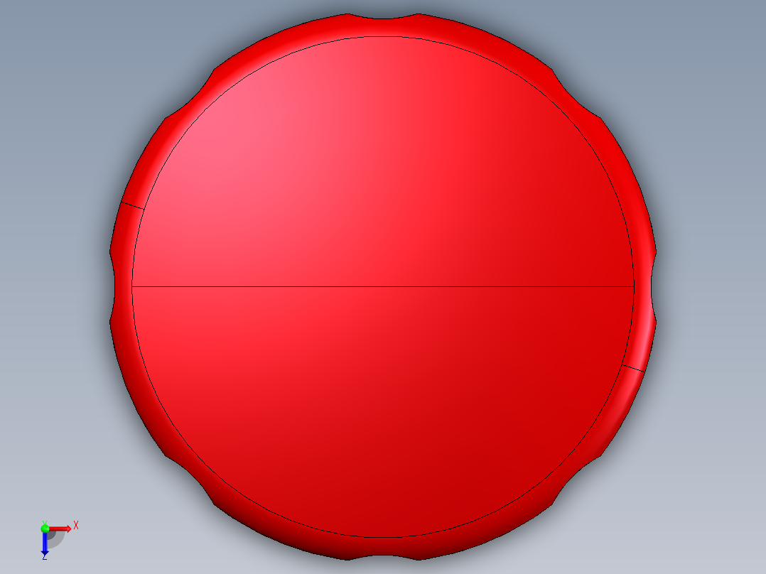 紧急开关俯视图