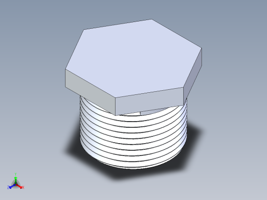 聚氯乙烯配件22-Sch80_Plug_MPT_850-010_1in