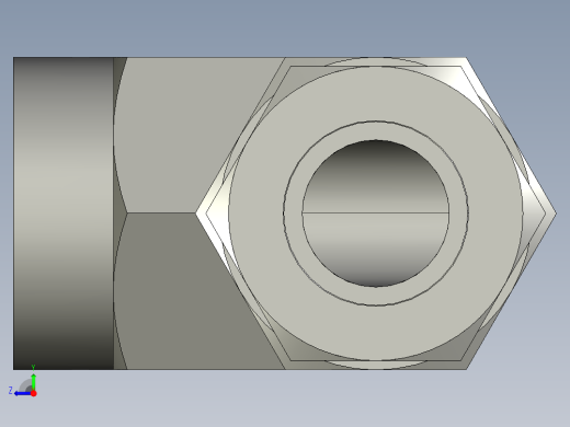 卡套式工业通用硬管接头10_dbu-s右视缩略图
