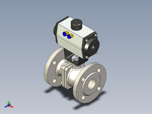 阀门模型-DN40____