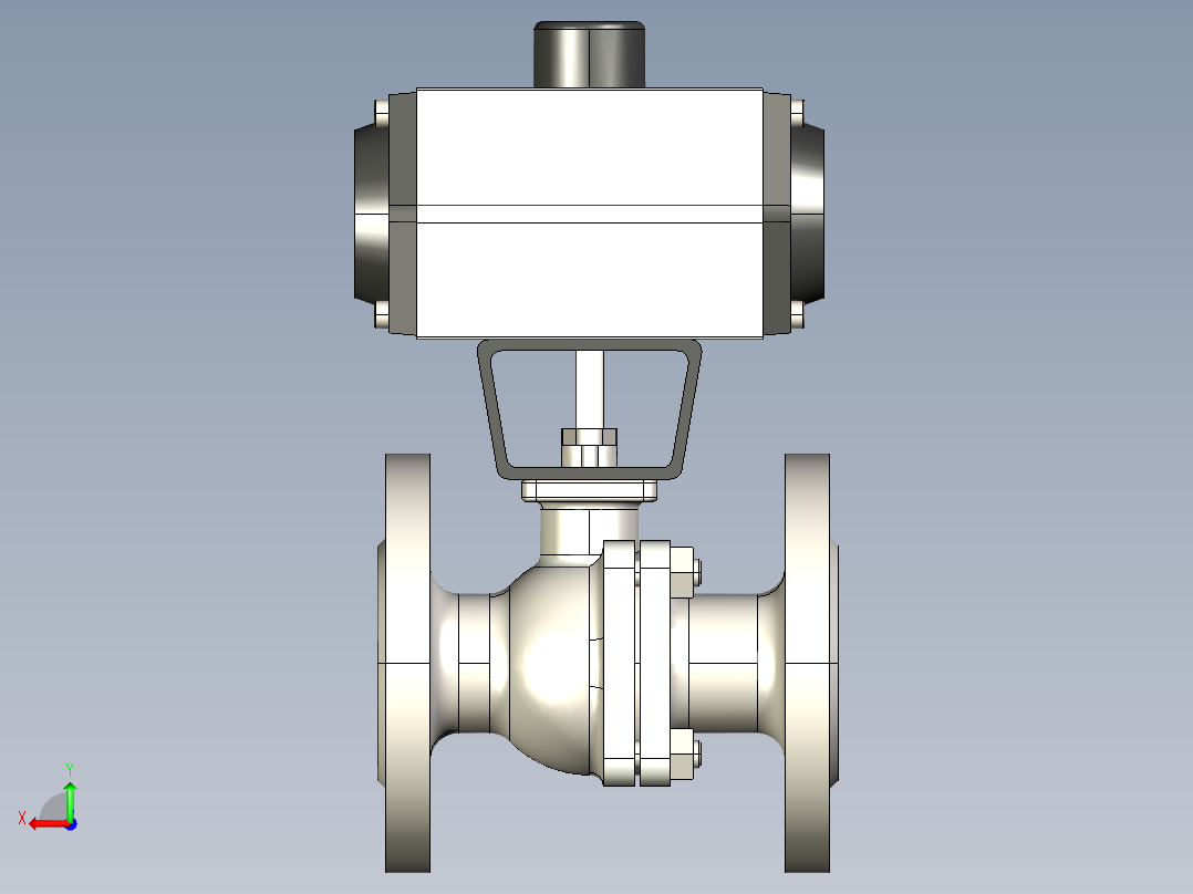 阀门模型-DN40____后视图