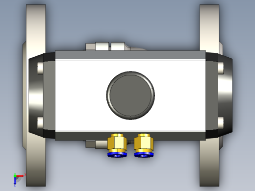 阀门模型-DN40____俯视缩略图