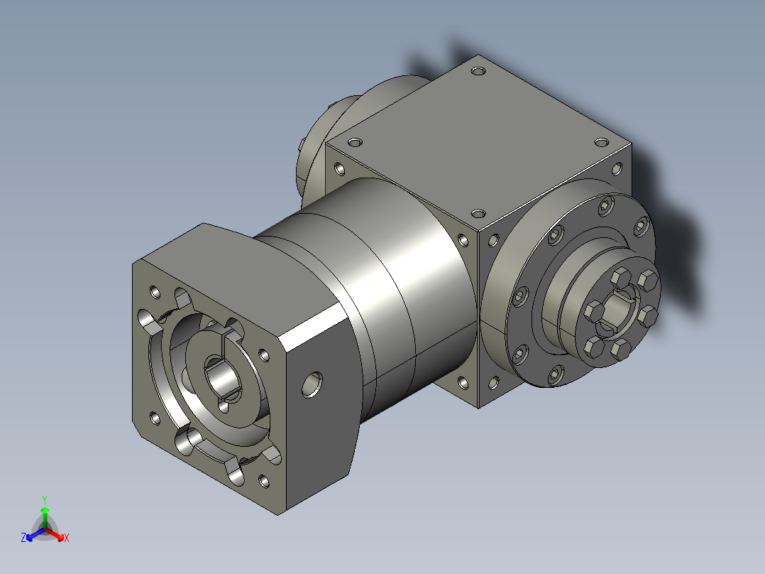 HZT90FC-L2-(A)-S2-P2-(19-40-70-M6-90)主视图