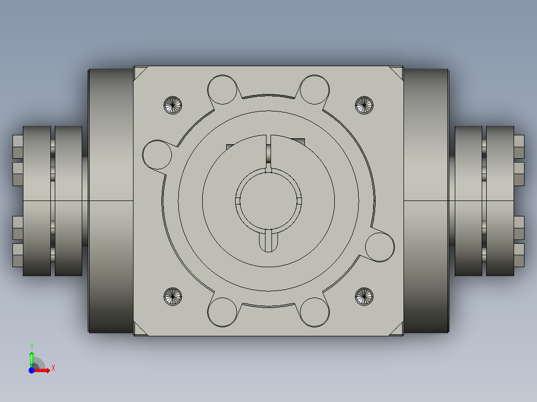 HZT90FC-L2-(A)-S2-P2-(19-40-70-M6-90)前视图