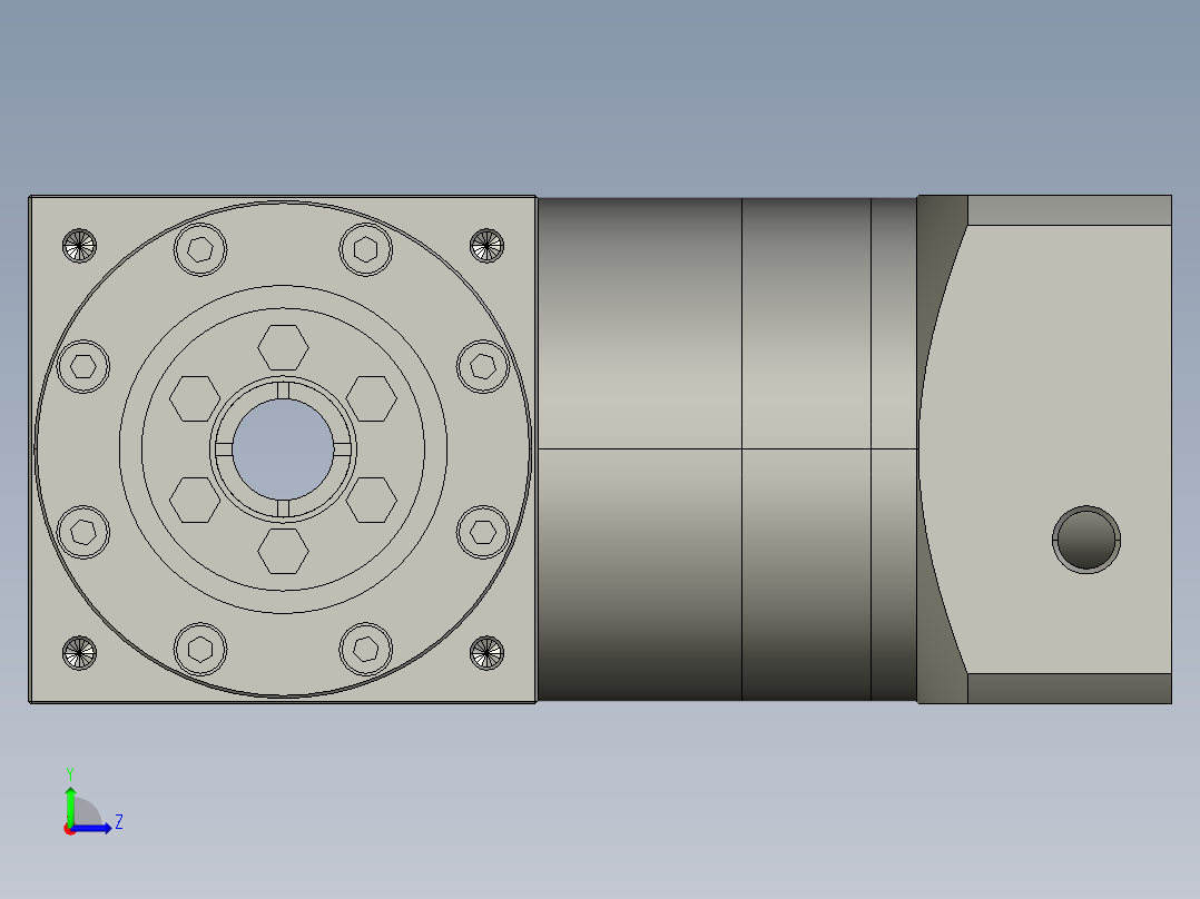 HZT90FC-L2-(A)-S2-P2-(19-40-70-M6-90)左视图