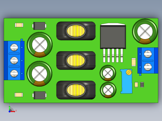 XL6019 双极电源模块前视缩略图
