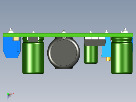 XL6019 双极电源模块俯视缩略图