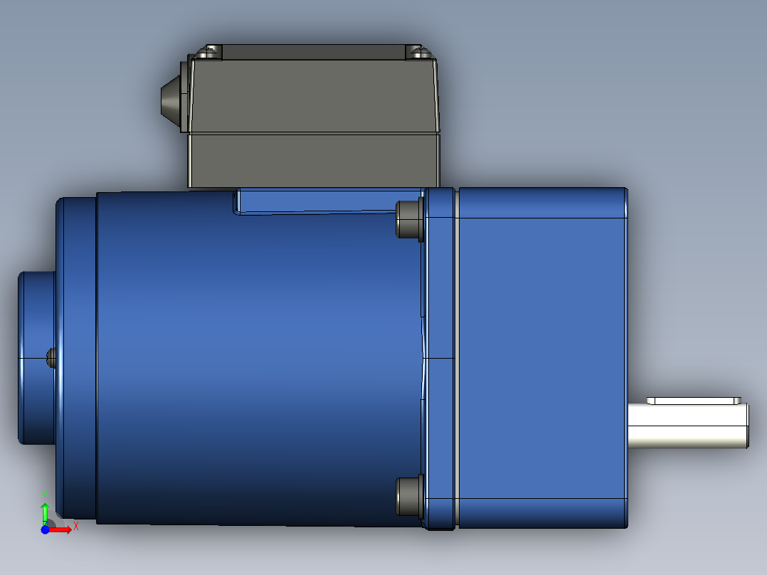 YT系列调速电机-40yt01-18前视图
