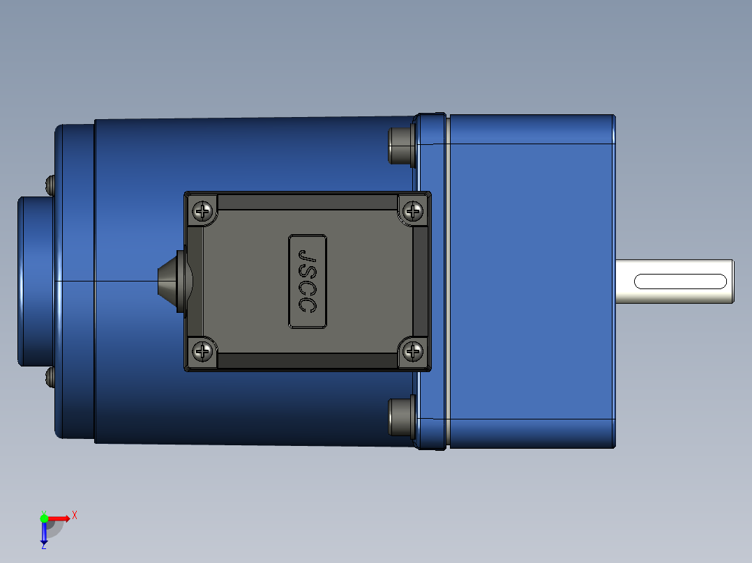 YT系列调速电机-40yt01-18俯视图