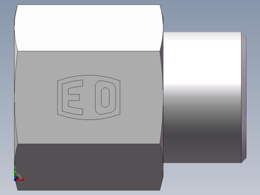 直通内螺纹接头、5DM-22-20前视缩略图