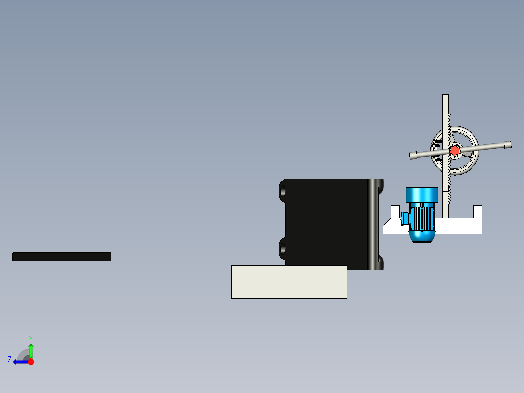 B3003862-手动压机与模板振动器右视图