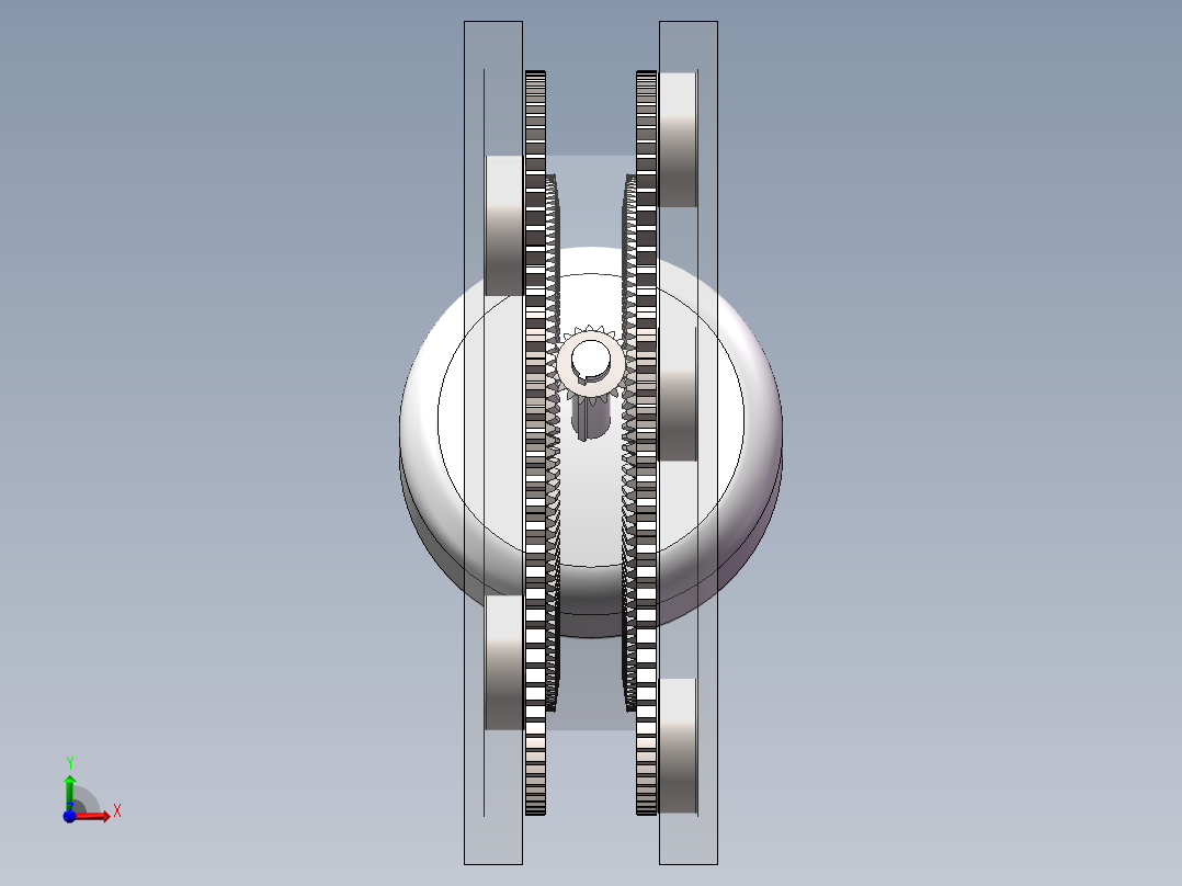 矢量轮组-模型--1497855--100前视图
