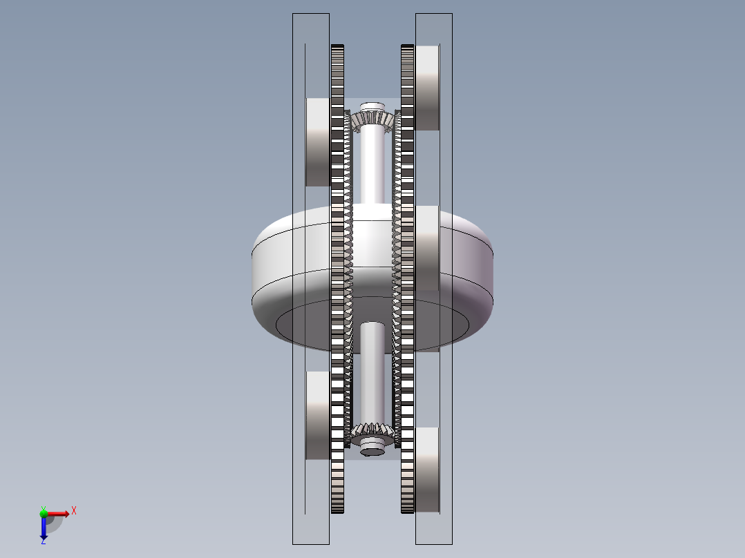 矢量轮组-模型--1497855--100俯视图