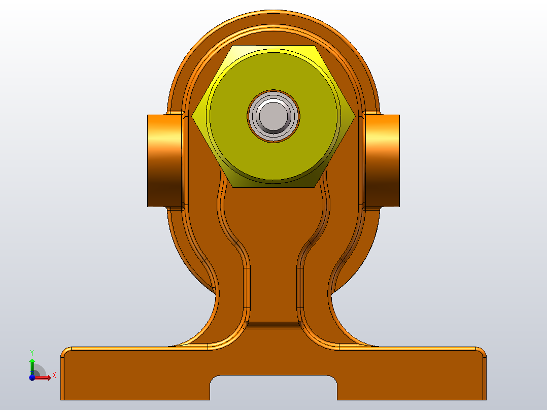 齿轮油泵SW2018前视图