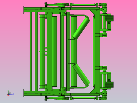 180V11D  带式输送机除水装置 B=1800 H=1700左视缩略图