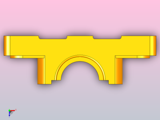 轴承座 (2)俯视缩略图