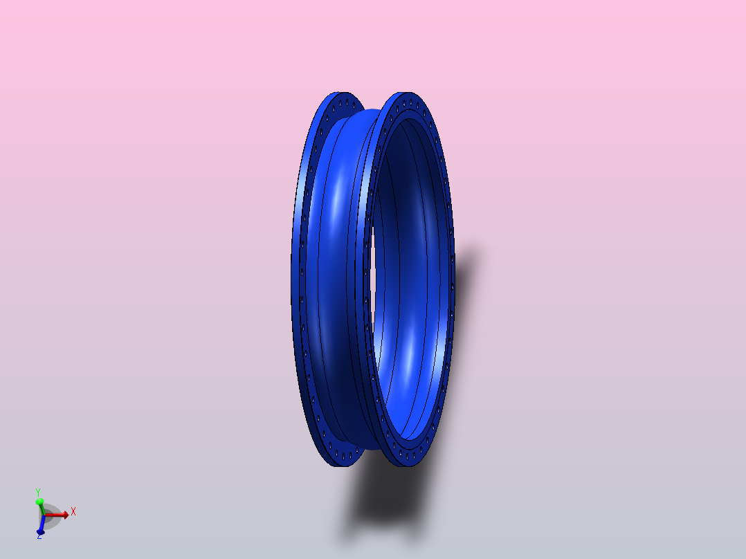 KXT-DN橡胶软接头[KXT-DN1600]主视图