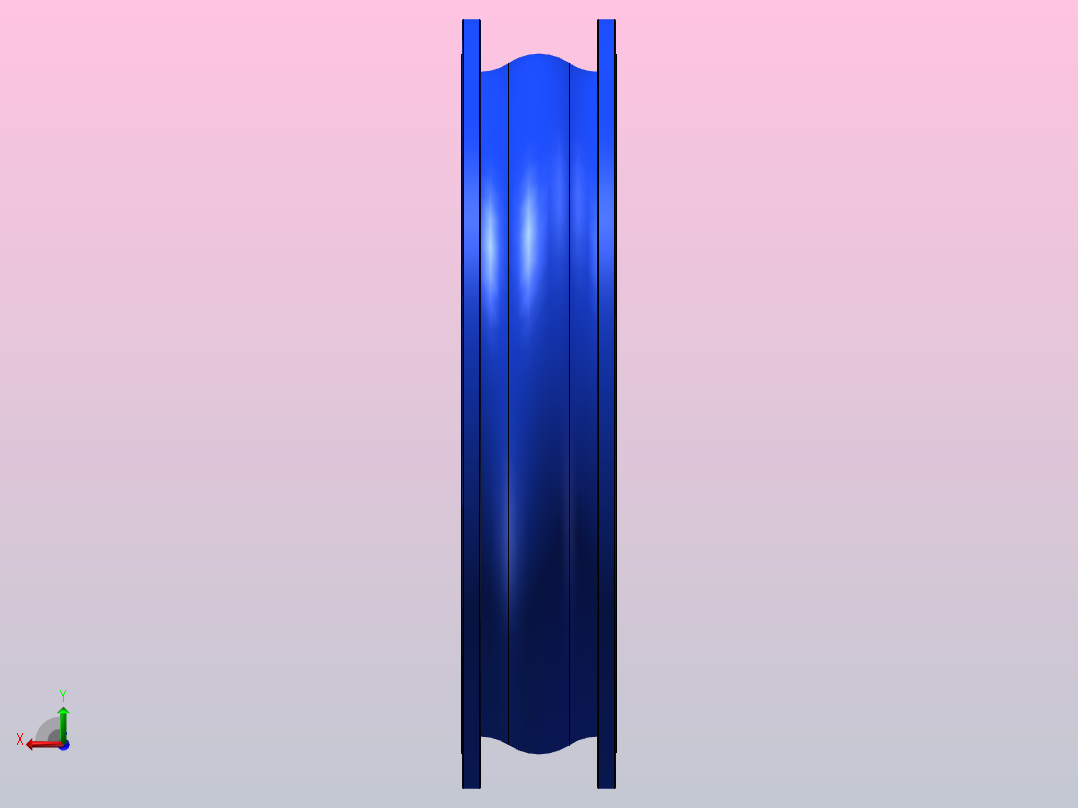 KXT-DN橡胶软接头[KXT-DN1600]后视图