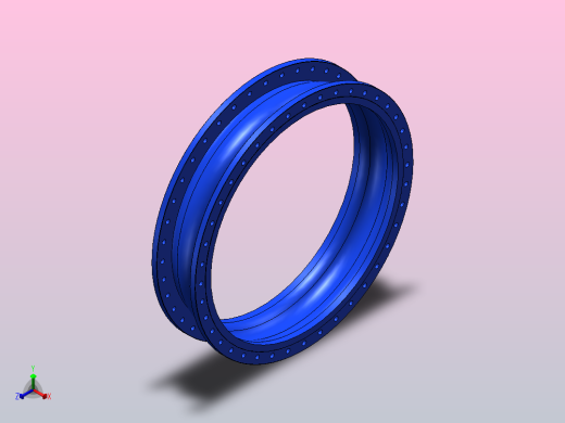 KXT-DN橡胶软接头[KXT-DN1600]正等轴测缩略图