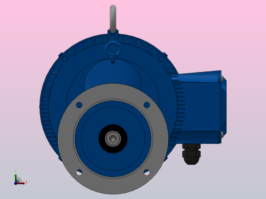 RXF77法兰轴伸式安装斜齿轮减速机RX77-Y11-4P-160M-M1-0°-Φ250前视缩略图
