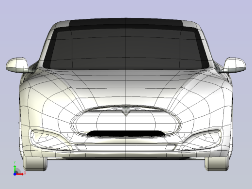 特斯拉Model s stp前视缩略图