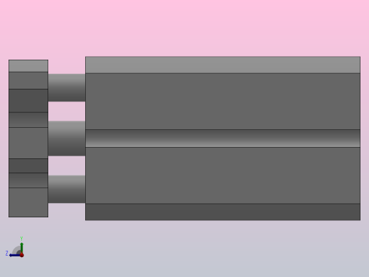 CQM薄型气缸╱导杆型 Φ12缸径[CDQMB12-20]右视缩略图