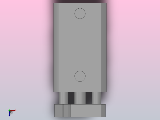 CQM薄型气缸╱导杆型 Φ12缸径[CDQMB12-20]俯视缩略图