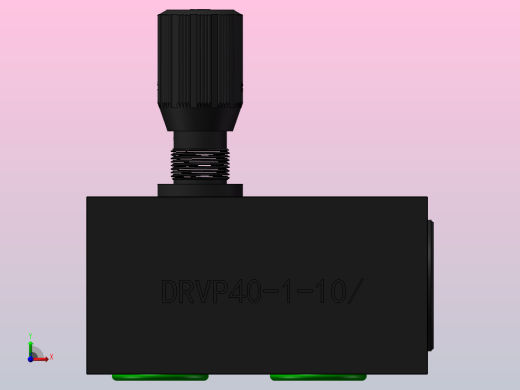 DRVP40 单向节流截止阀前视缩略图