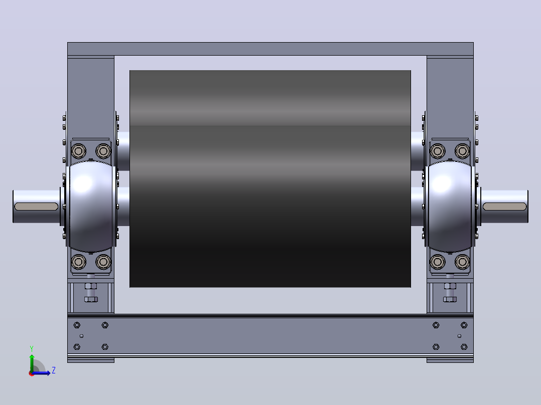 DSJ160-250-3X500可伸缩带式输送机1602Y传动装置1左视图