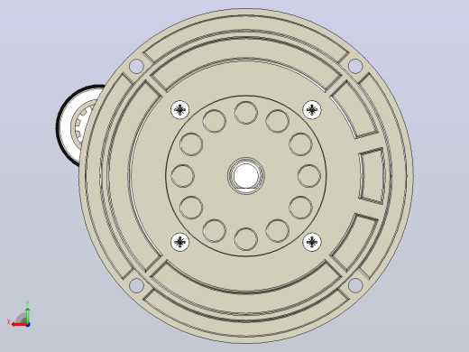 simel CD 41-2196-32型电燃烧器电机后视缩略图