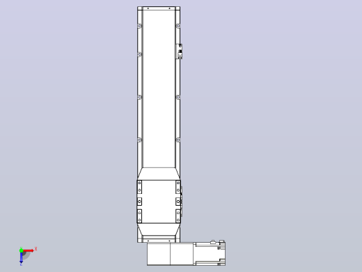 机器人皮带驱动直线轴TPA-GCB-150-P80-L500-DL-M75-N3俯视缩略图
