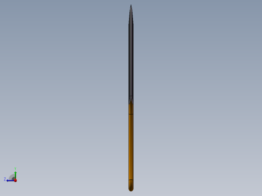 飞刀模型右视缩略图