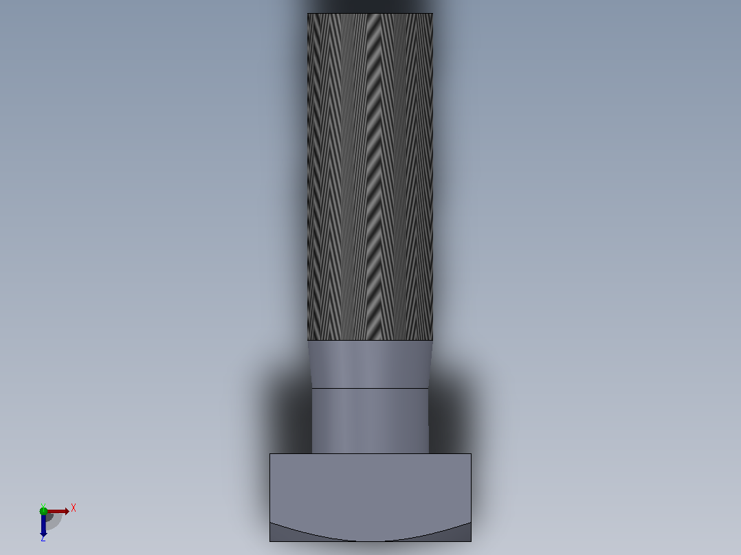 多套GBT8-GBT35方头螺栓3D模型Solidworks设计俯视图