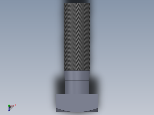 多套GBT8-GBT35方头螺栓3D模型Solidworks设计俯视缩略图