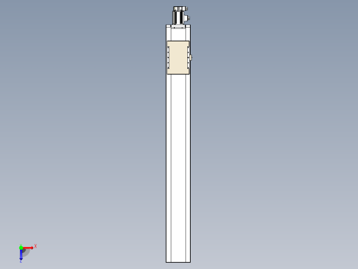 滚珠丝杠直线轴带导轨全封闭TPA-HCR-220D-3210C-L1650-M-Y-P1K-N3俯视缩略图