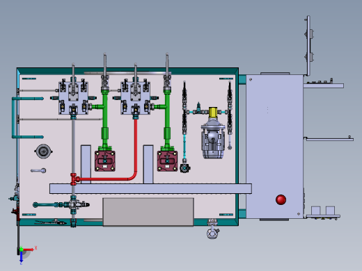 液压泵站俯视缩略图