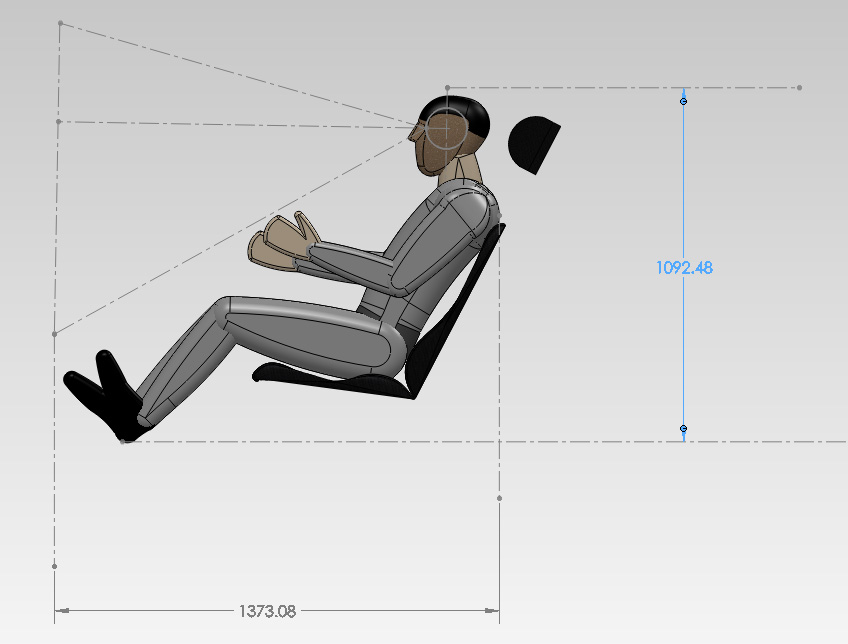 单人概念环保小汽车图纸
