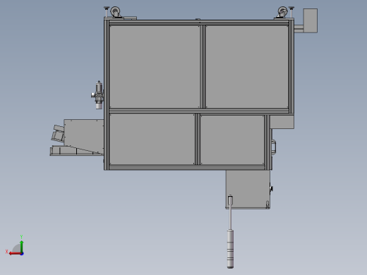 自动送料盒机 物料盒摆放设备后视缩略图