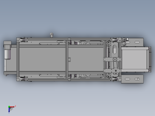自动送料盒机 物料盒摆放设备俯视缩略图