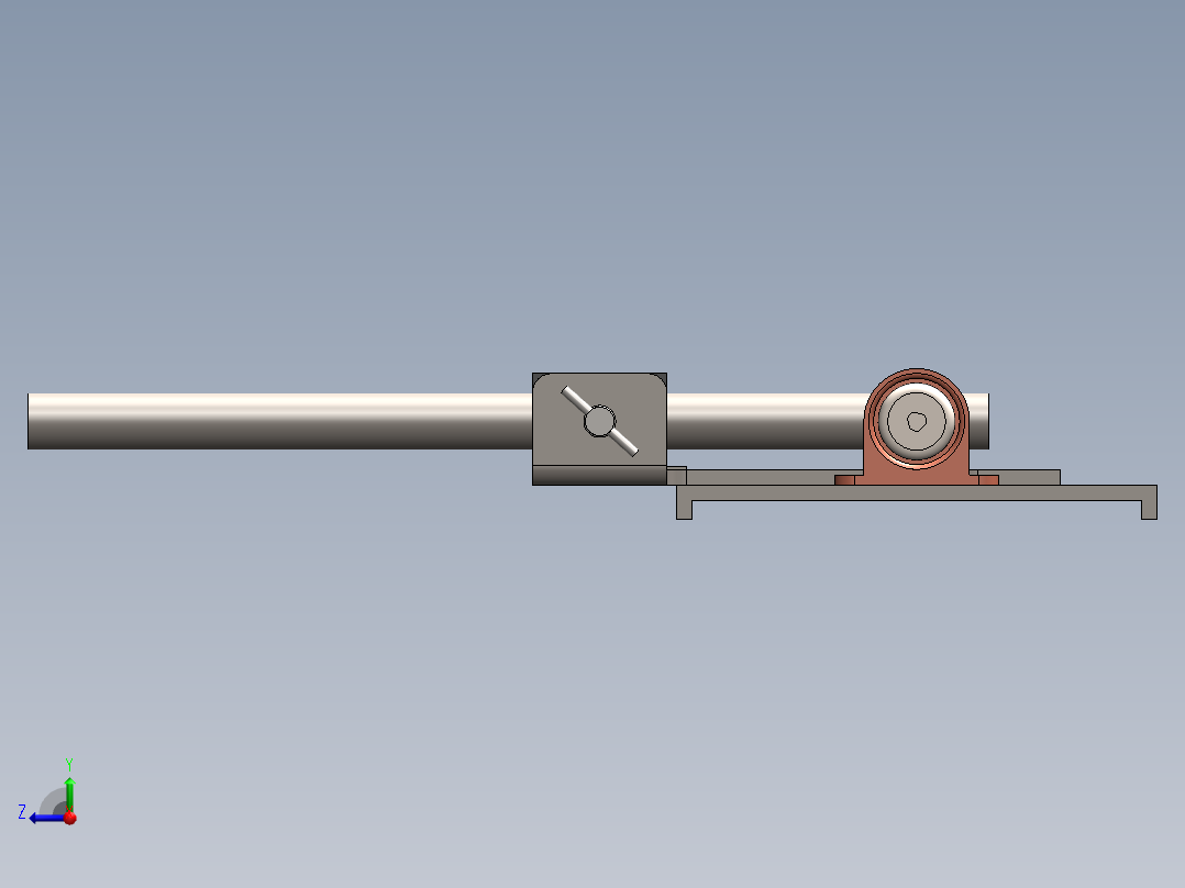 管式切口机右视图