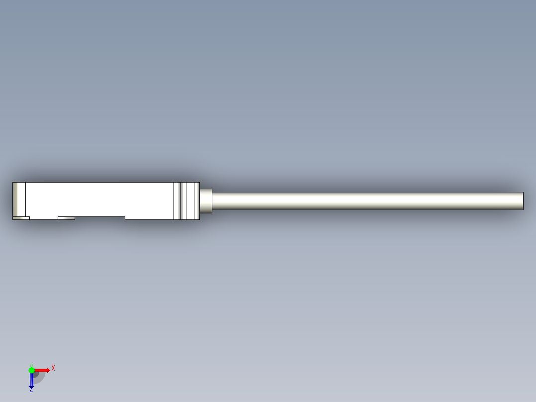 接近传感器PX10-W俯视图