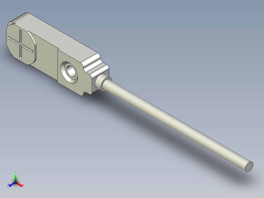 接近传感器PX10-W正等轴测图